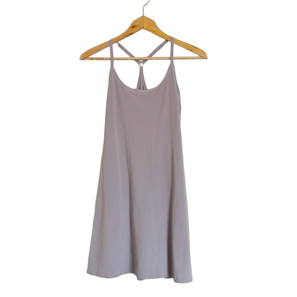 Outdoor Voices Lavender Gray Mini Dress